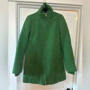 J.Crew Cocoon Coat in Italian stadium cloth